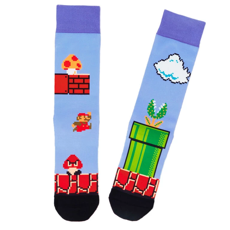Hallmark Nintendo Super Mario Bros.® Novelty Crew Socks 3 Hallmark Nintendo Super Mario Bros.® Novelty Crew Socks
