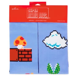 Hallmark Nintendo Super Mario Bros.® Novelty Crew Socks 5 Hallmark Nintendo Super Mario Bros.® Novelty Crew Socks -Toy Store Nintendo Super Mario Crew Socks 1NIT1002 02