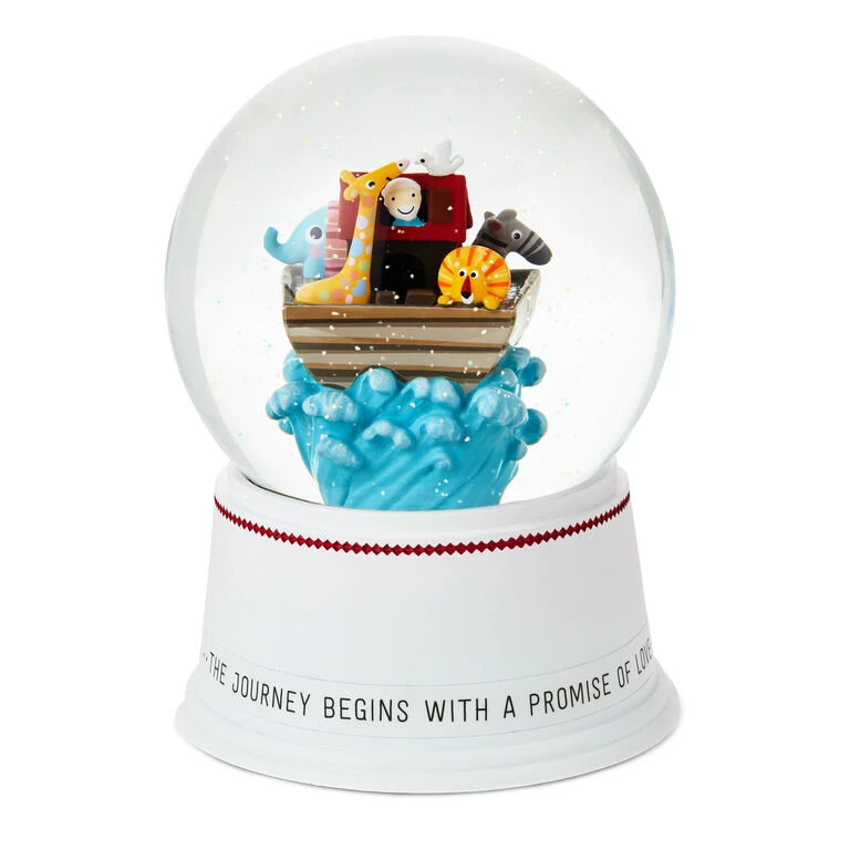 Hallmark Noah's Ark Musical Snow Globe 3 Hallmark Noah's Ark Musical Snow Globe