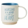 Hallmark Nursing Is A Work Of Heart Mug, 16 Oz. 2 Hallmark Nursing Is A Work Of Heart Mug, 16 Oz. -Toy Store Nursing Is a Work of Heart Ceramic Mug 1MUG3556 01