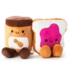 Hallmark Better Together Peanut Butter And Jelly Magnetic Plush, 5" 2 Hallmark Better Together Peanut Butter And Jelly Magnetic Plush, 5" -Toy Store Peanut Butter Jar and Bread With Jelly Magnetic Plush 1KID1641 01