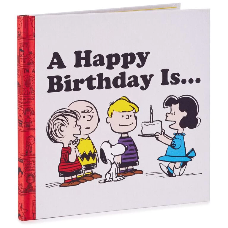Hallmark Peanuts® A Happy Birthday Is… Book 3 Hallmark Peanuts® A Happy Birthday Is… Book
