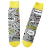 Hallmark Peanuts® Flying Ace Snoopy Crew Socks 2 Hallmark Peanuts® Flying Ace Snoopy Crew Socks -Toy Store Peanuts Gray and Yellow Snoopy Flying Ace Socks 1PAJ3526 01