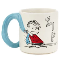 Hallmark Peanuts® Linus And Snoopy Dimensional Blanket Mug, 17 Oz.