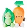 Hallmark Better Together Peas And Carrot Magnetic Plush, 4.5" 1 Hallmark Better Together Peas And Carrot Magnetic Plush, 4.5" -Toy Store Peas and Carrot Magnetic Plush 1KET2011 01