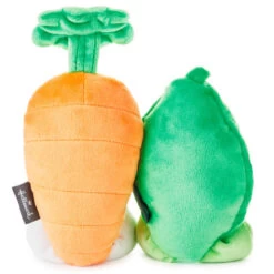 Hallmark Better Together Peas And Carrot Magnetic Plush, 4.5" 7 Hallmark Better Together Peas And Carrot Magnetic Plush, 4.5" -Toy Store Peas and Carrot Magnetic Plush 1KET2011 03