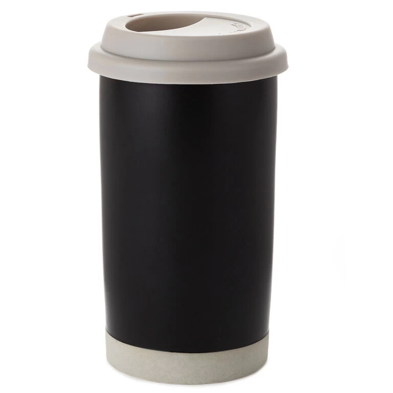 Hallmark Rejoice Repeat Ceramic Travel Mug, 12 Oz. 4 Hallmark Rejoice Repeat Ceramic Travel Mug, 12 Oz. - Image 2