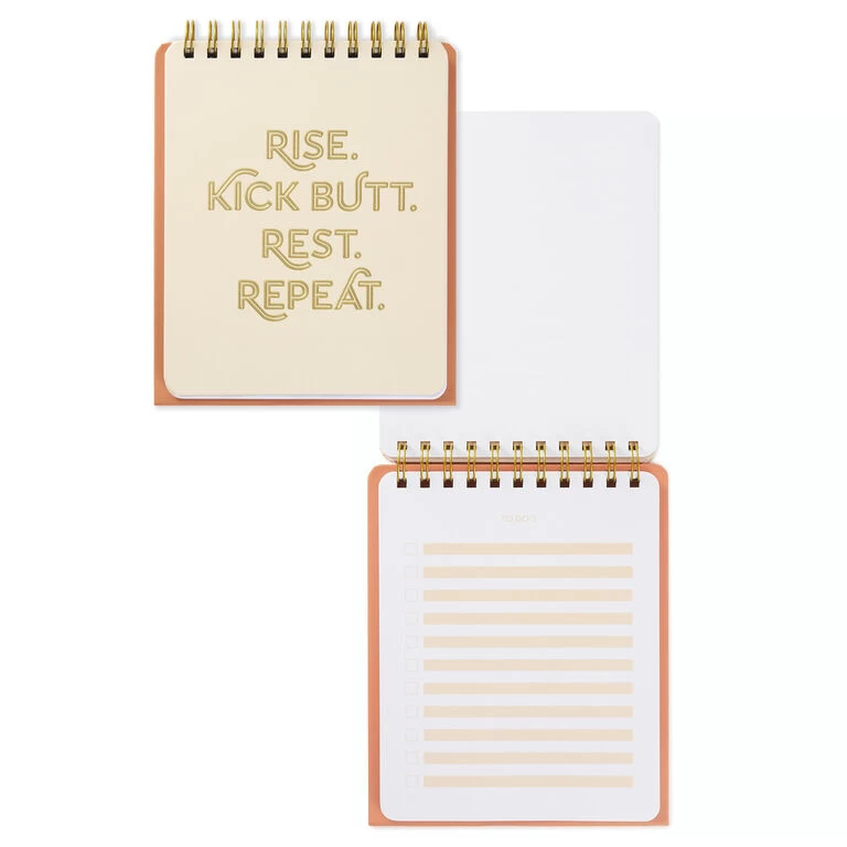 Hallmark Kick Butt, Repeat Easel Notebook 6 Hallmark Kick Butt, Repeat Easel Notebook - Image 4