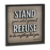 Hallmark Schitt's Creek® Moira Rose Quote Wood Sign, 11.75x11.75 2 Hallmark Schitt's Creek® Moira Rose Quote Wood Sign, 11.75x11.75 -Toy Store Schitts Creek Stand Your Ground Wood Quote Sign 1PCL1022 01