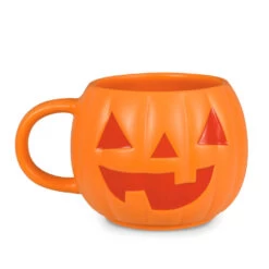 Hallmark Smiling Pumpkin Sculpted Mug, 20 Oz.