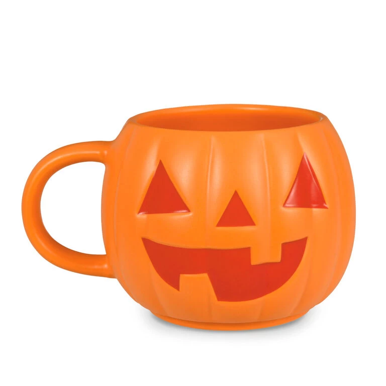 Hallmark Smiling Pumpkin Sculpted Mug, 20 Oz. 3 Hallmark Smiling Pumpkin Sculpted Mug, 20 Oz.