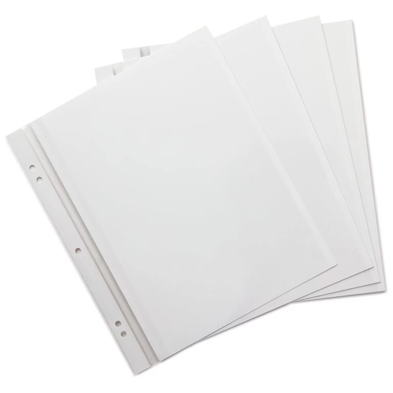 Hallmark Self-Adhesive Photo Refill Pages, Pack Of 16 3 Hallmark Self-Adhesive Photo Refill Pages, Pack Of 16