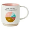 Hallmark Get Through The Day Pie Chart Funny Mug, 16 Oz. 1 Hallmark Get Through The Day Pie Chart Funny Mug, 16 Oz. -Toy Store Shoebox Get Through the Day Pie Chart Funny Mug 1MUG3525 01