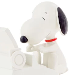 Hallmark Peanuts® Snoopy Cell Phone Holder -Toy Store Snoopy at Typewriter Cell Phone Holder 1PAJ3519 03