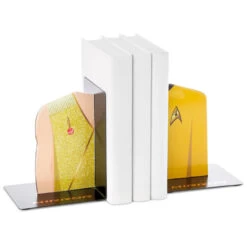 Hallmark Star Trek™ Mirror, Mirror Captain Kirk Bookends, Set Of 2 7 Hallmark Star Trek™ Mirror, Mirror Captain Kirk Bookends, Set Of 2 -Toy Store Star Trek Mirror Mirror Captain Kirk Bookends Set 1SRT1002 03