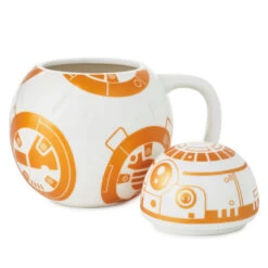 Hallmark Star Wars™ BB-8™ Mug With Sound, 14 Oz. 7 Hallmark Star Wars™ BB-8™ Mug With Sound, 14 Oz. -Toy Store Star Wars BB8 Ceramic Mug With Sound Effects Lid 1SHP2167 03