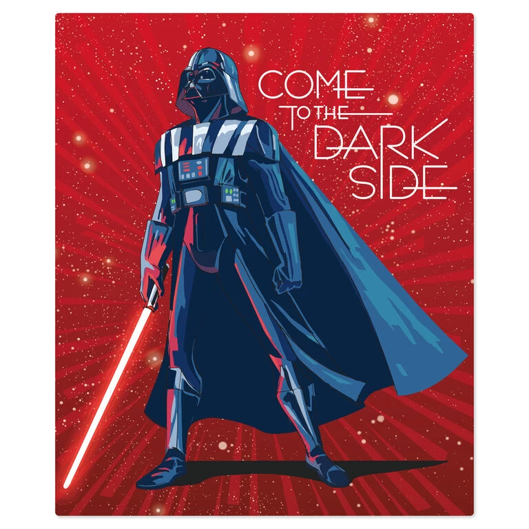Hallmark Star Wars™ Darth Vader™ Dark Side Blanket 5 Hallmark Star Wars™ Darth Vader™ Dark Side Blanket - Image 3