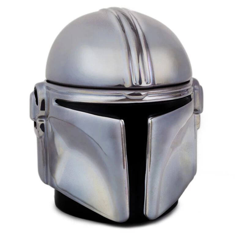 Hallmark Star Wars: The Mandalorian™ Helmet Sculpted Ceramic Caddy 3 Hallmark Star Wars: The Mandalorian™ Helmet Sculpted Ceramic Caddy