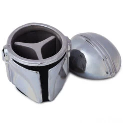 Hallmark Star Wars: The Mandalorian™ Helmet Sculpted Ceramic Caddy 8 Hallmark Star Wars: The Mandalorian™ Helmet Sculpted Ceramic Caddy -Toy Store Star Wars Mandalorian Sculpted Helmet Ceramic Jar 1SHP2163 03