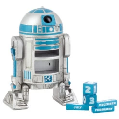 Hallmark Star Wars™ R2-D2™ Perpetual Calendar With Sound 8 Hallmark Star Wars™ R2-D2™ Perpetual Calendar With Sound -Toy Store Star Wars R2D2 Perpetual Calendar With Sound 1SHP2156 03