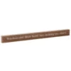 Hallmark Teachers Put Their Heart Wood Quote Sign, 23.5x2