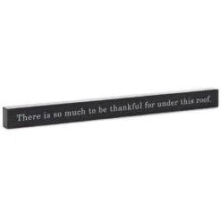 Hallmark Under This Roof Wood Quote Sign, 23.5x2