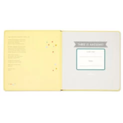 Hallmark Three Is Awesome! Birthday Book -Toy Store Three Is Awesome Birthday Book 1BOK1518 03