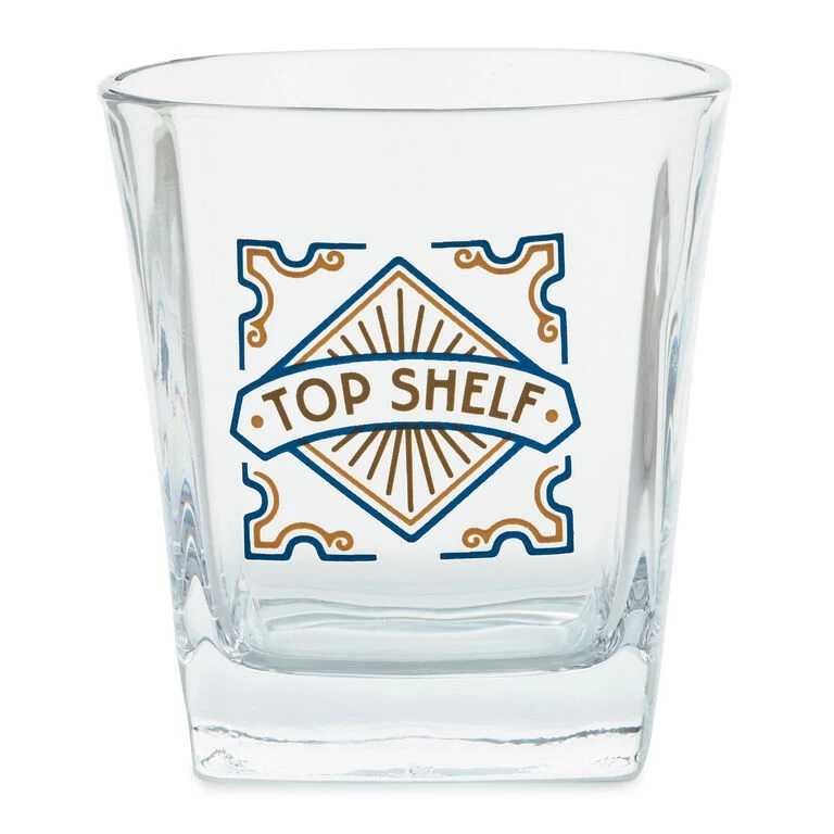 Hallmark Top Shelf Lowball Glass, 15 Oz. 3 Hallmark Top Shelf Lowball Glass, 15 Oz.