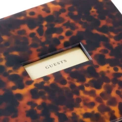 Hallmark Tortoiseshell Guest Book 11 Hallmark Tortoiseshell Guest Book -Toy Store Tortoiseshell Print Guest Book 1EDY3147 04
