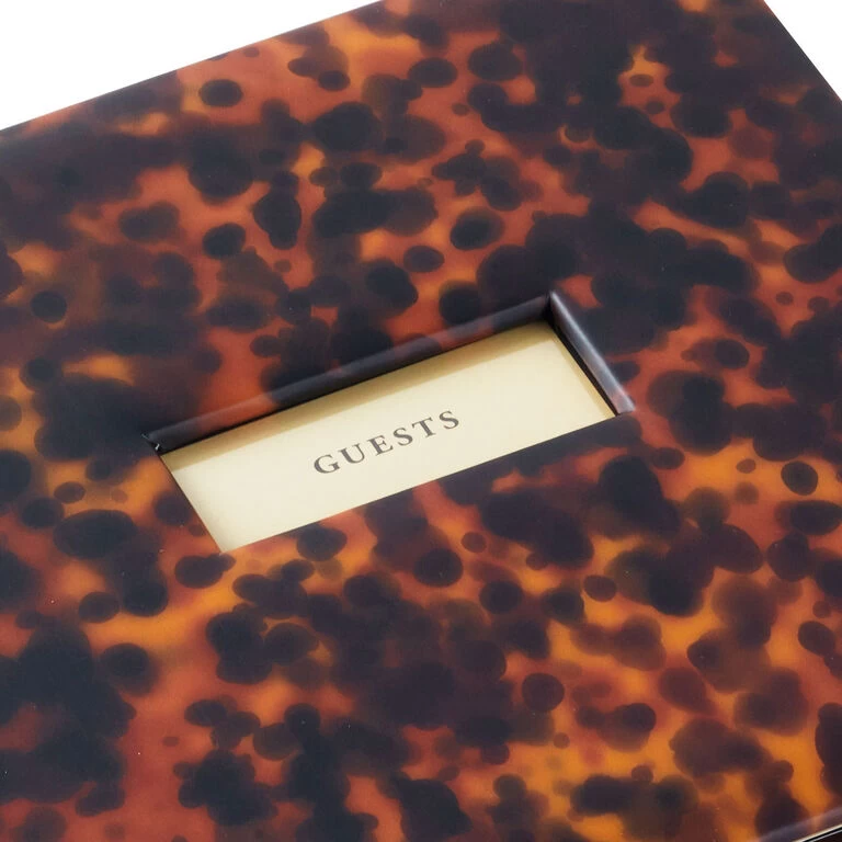 Hallmark Tortoiseshell Guest Book 6 Hallmark Tortoiseshell Guest Book - Image 4