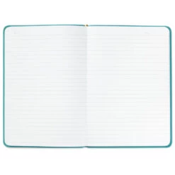 Hallmark Turquoise Faux Leather Notebook With Pen 12 Hallmark Turquoise Faux Leather Notebook With Pen -Toy Store Turquoise Faux Leather Notebook With Pen 1HWJ7041 04