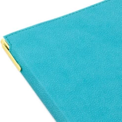 Hallmark Turquoise Faux Leather Notebook With Pen 13 Hallmark Turquoise Faux Leather Notebook With Pen -Toy Store Turquoise Faux Leather Notebook With Pen 1HWJ7041 05