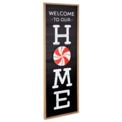 Hallmark Welcome Home Front Porch Sign With Seasonal Decorations, 16.5x47.25 9 Hallmark Welcome Home Front Porch Sign With Seasonal Decorations, 16.5x47.25 -Toy Store Welcome Home Front Porch Decor With Seasonal Decorations 1SNN1083 03