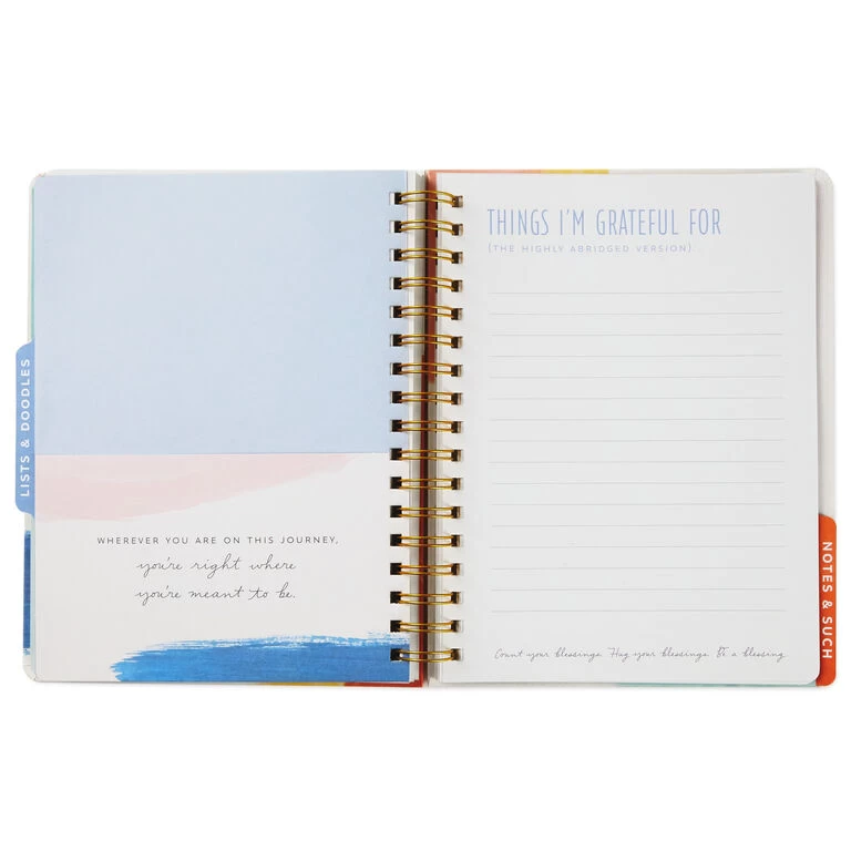 Hallmark Wellness Journal Spiral Notebook 7 Hallmark Wellness Journal Spiral Notebook - Image 5