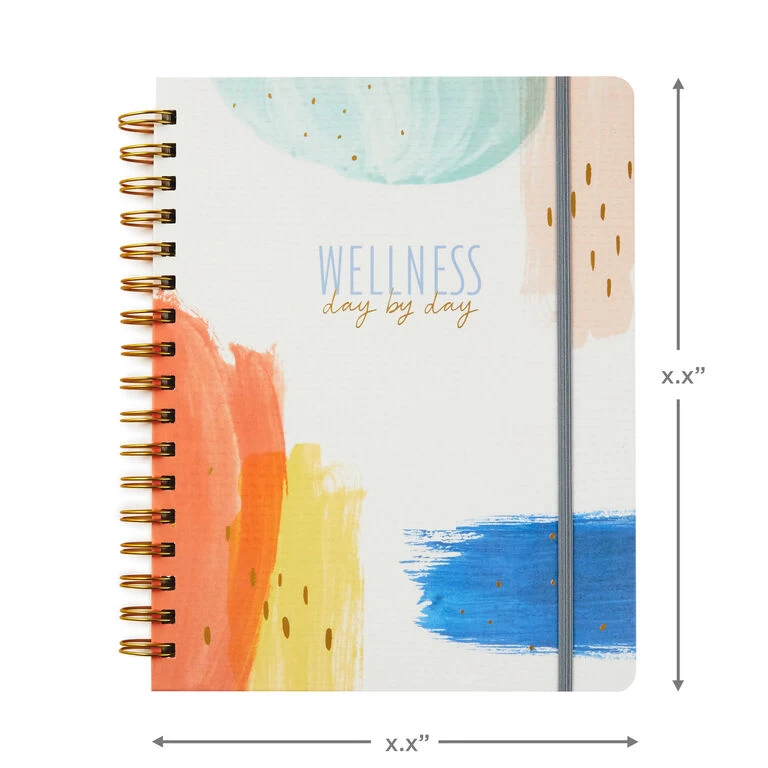 Hallmark Wellness Journal Spiral Notebook 9 Hallmark Wellness Journal Spiral Notebook - Image 7
