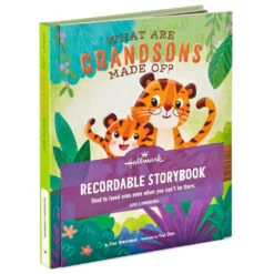 Hallmark What Are Grandsons Made Of? Recordable Storybook 11 Hallmark What Are Grandsons Made Of? Recordable Storybook -Toy Store What Are Grandsons Made Of Recordable Storybook 1KOB1230 05