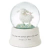 Hallmark Little Lamb Musical Snow Globe 2 Hallmark Little Lamb Musical Snow Globe -Toy Store White Lamb in Flowers and Grass Water Globe 1BBY4723 01