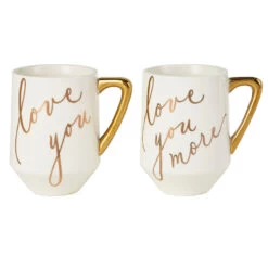 Hallmark Love You And Love You More Mugs, Set Of 2