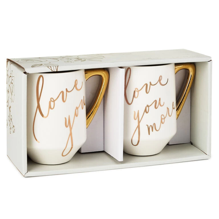 Hallmark Love You And Love You More Mugs, Set Of 2 5 Hallmark Love You And Love You More Mugs, Set Of 2 - Image 3