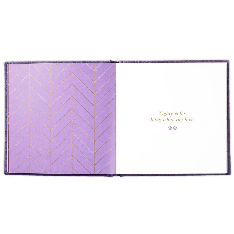 Hallmark Why 80 Is Delightful Book 5 Hallmark Why 80 Is Delightful Book - Image 3