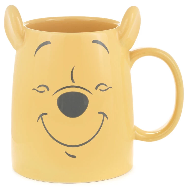 Hallmark Disney Winnie The Pooh Dimensional Pooh Bear Mug, 17 Oz. 3 Hallmark Disney Winnie The Pooh Dimensional Pooh Bear Mug, 17 Oz.
