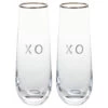 Hallmark XO Stemless Champagne Flutes, Set Of 2 2 Hallmark XO Stemless Champagne Flutes, Set Of 2 -Toy Store XO Stemless Champagne Flutes Set 1ERL1188 01