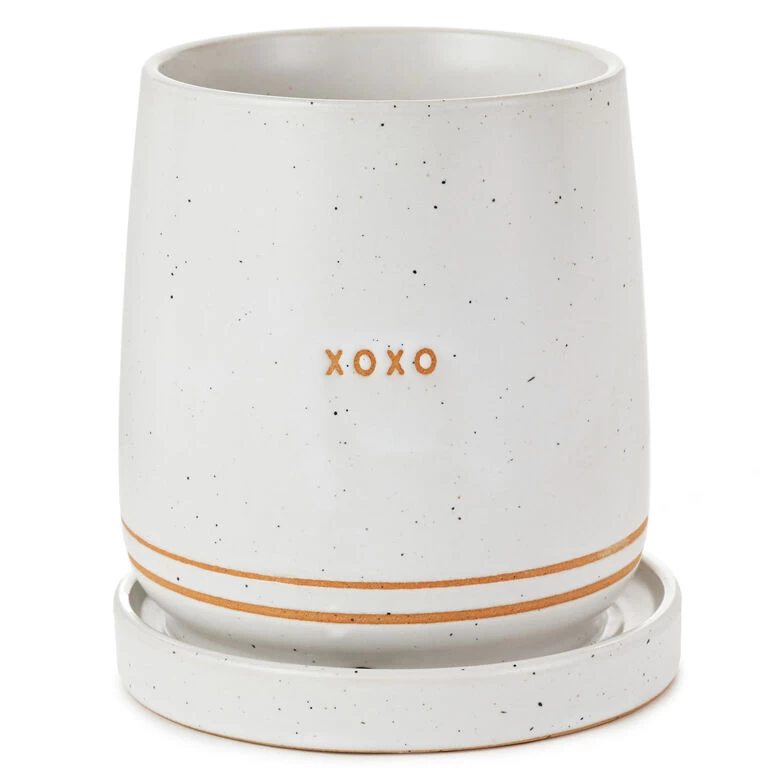 Hallmark XOXO Ceramic Planter 3 Hallmark XOXO Ceramic Planter