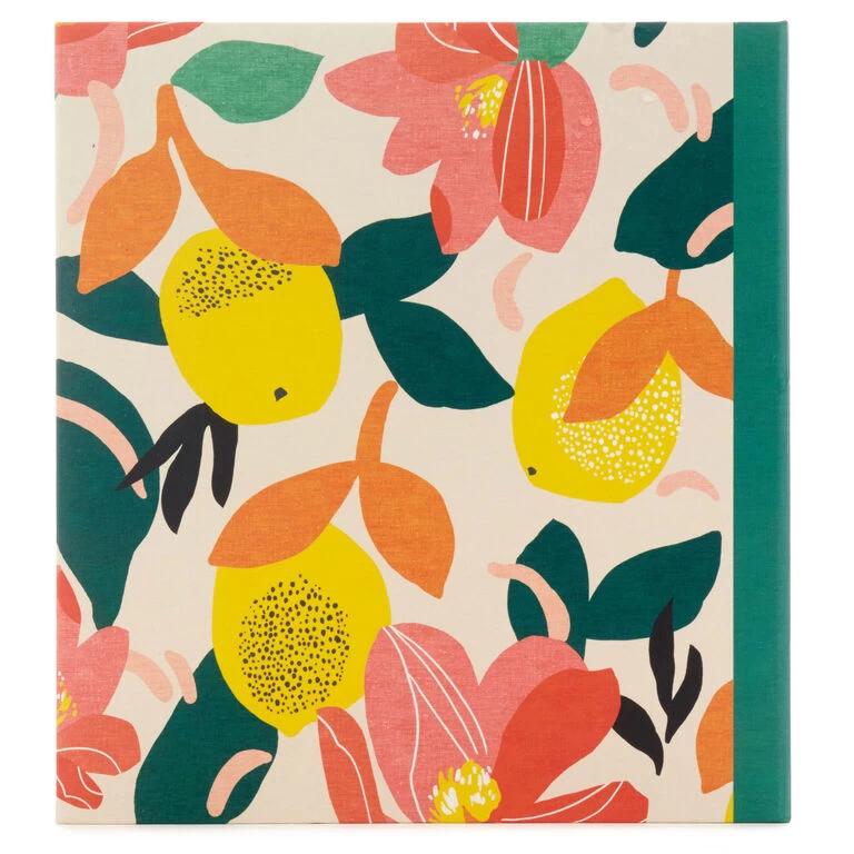 Hallmark Bright Citrus Customizable Recipe Organizer Book 6 Hallmark Bright Citrus Customizable Recipe Organizer Book - Image 5