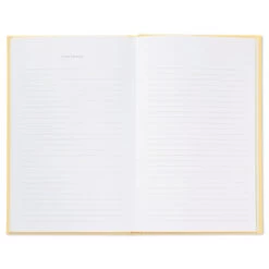 Hallmark While I Was Waiting Prompted Pregnancy Journal -Toy Store Yellow Prompted Pregnancy Journal 1BBA4141 07