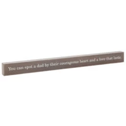 Hallmark You Can Spot A Dad Quote Sign, 23.5x2